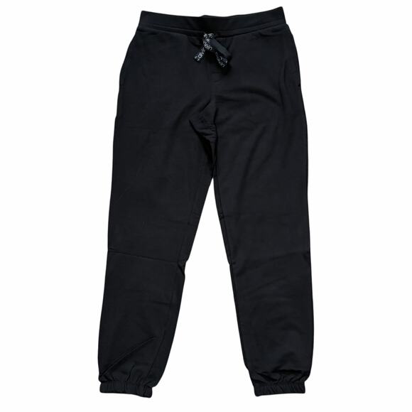 Calvin Klein Sleepwear Women’s Jogger Pants S Black Sustainable Soft Terry NWT - Picture 1 of 8
